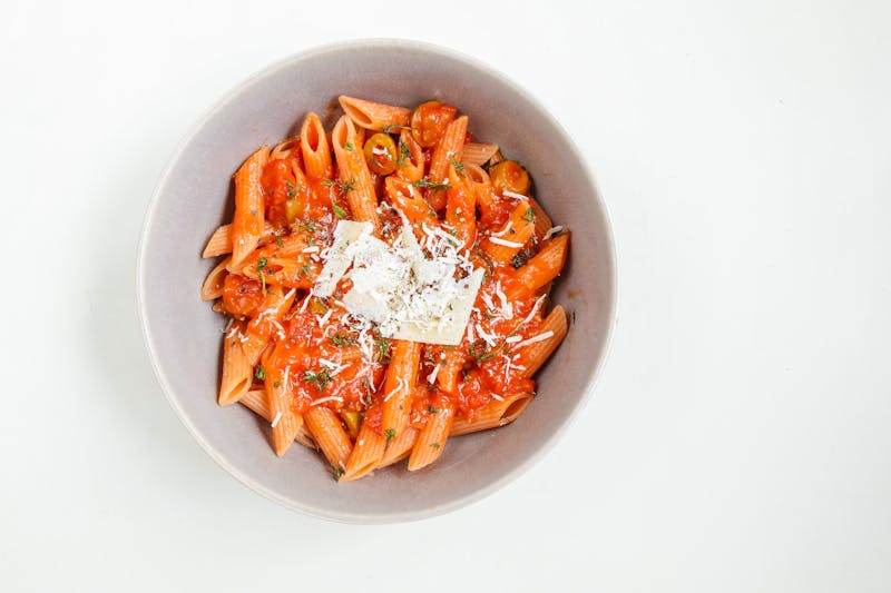 pizza luce spicy arrabbiata penne pasta